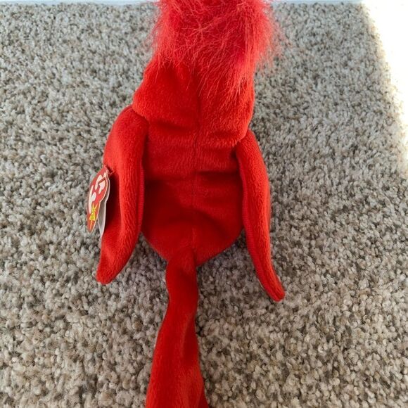 TY Beanie Baby "Mac" The Cardinal Rare w/3 Errors - Picture 4 of 9